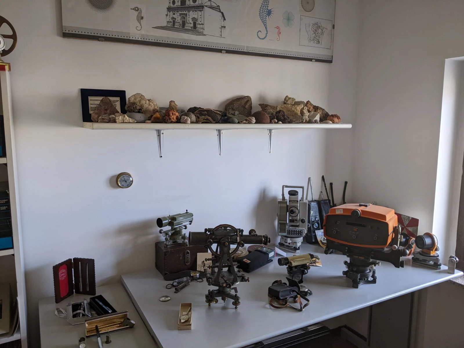 Degli strupenti topografici impiegati in passato.